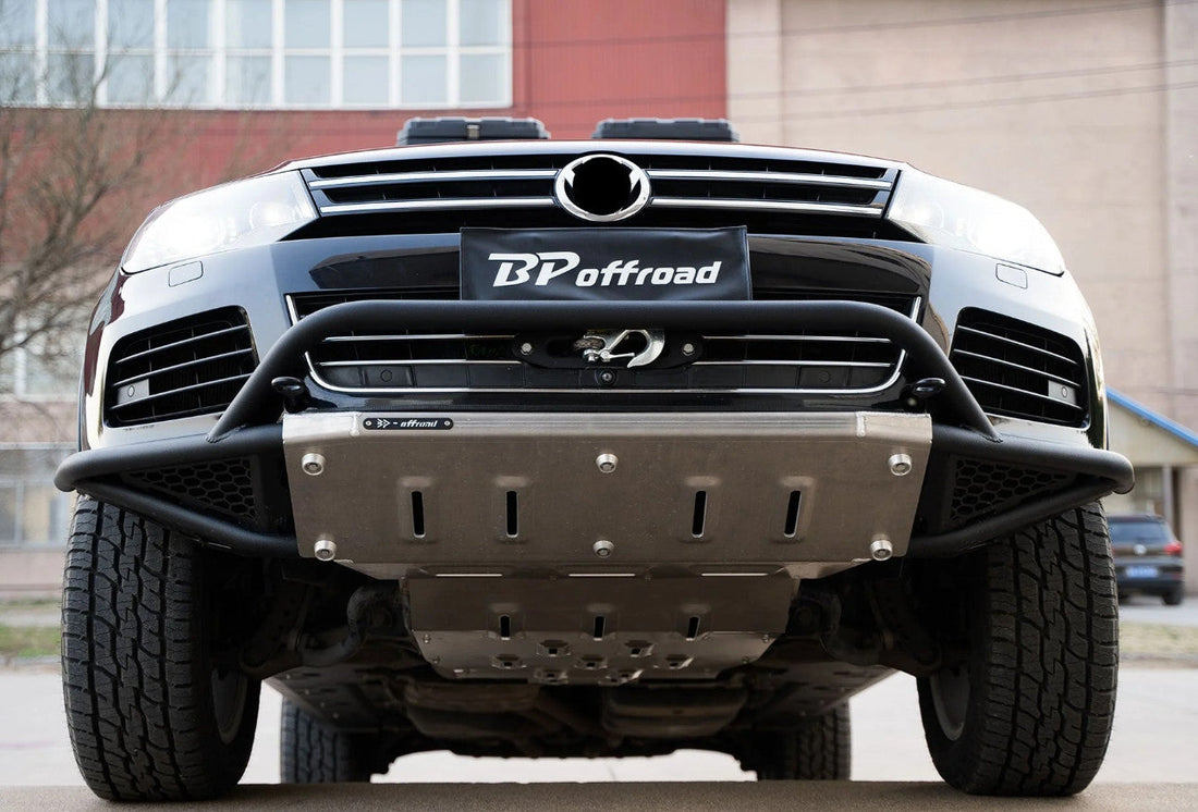 Touareg Front Bumper Upgrade – Complete Installation Process and Final Look