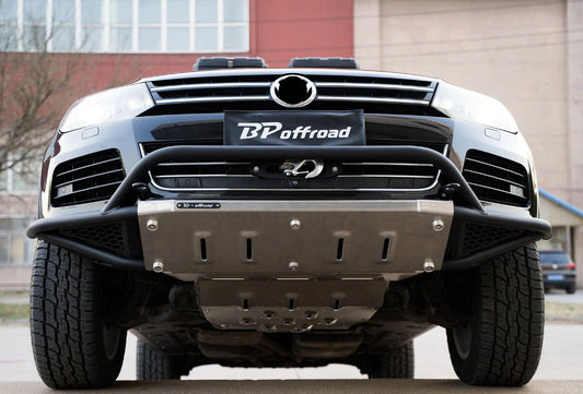 Touareg Front Bumper Upgrade – Complete Installation Process and Final Look