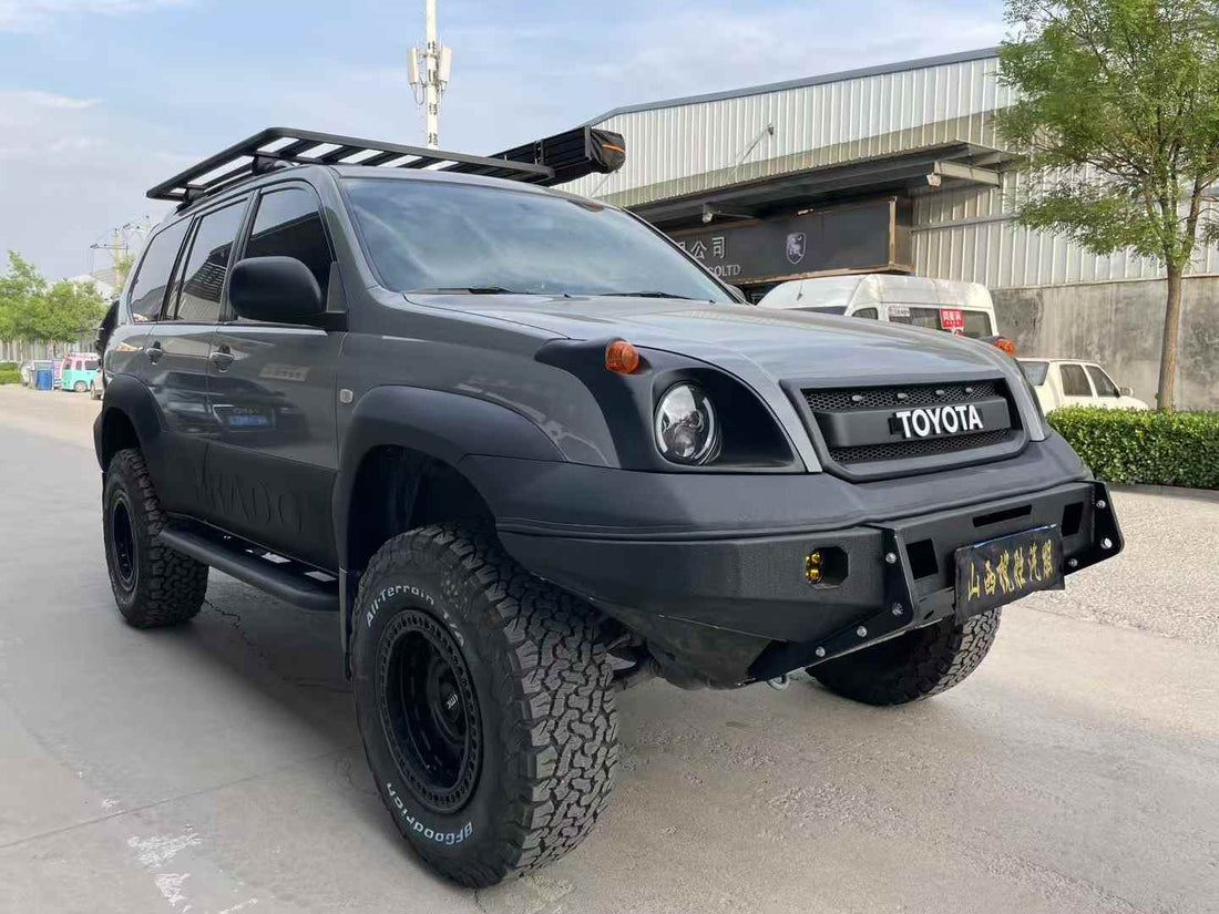 Transforming the Toyota Land Cruiser LC120 with a Custom Off-Road Bumper