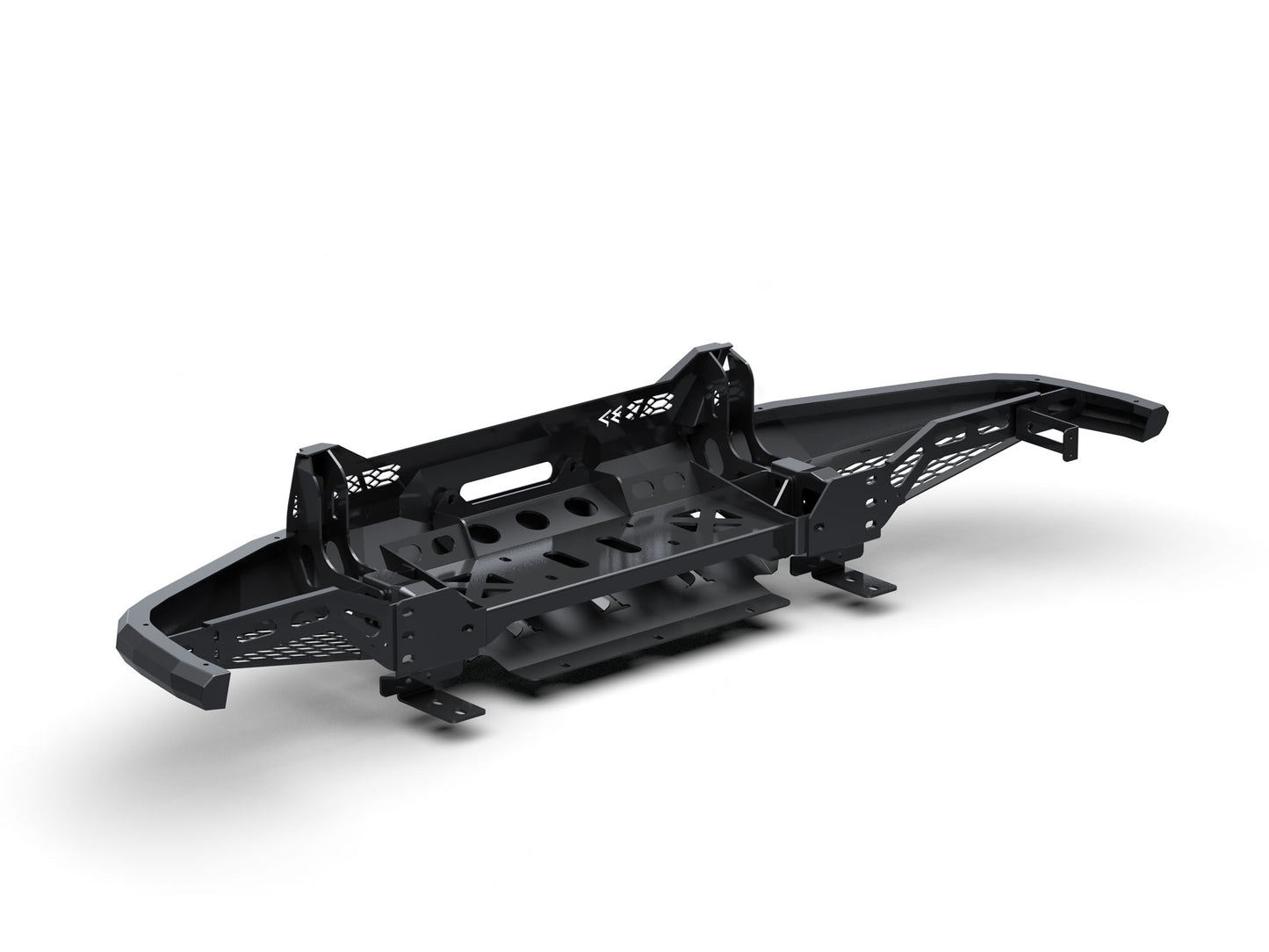 Accessories Auto Body Systems Steel Front Bumper Bull Bar For Lexus 2007-2011 LX570 SERIES