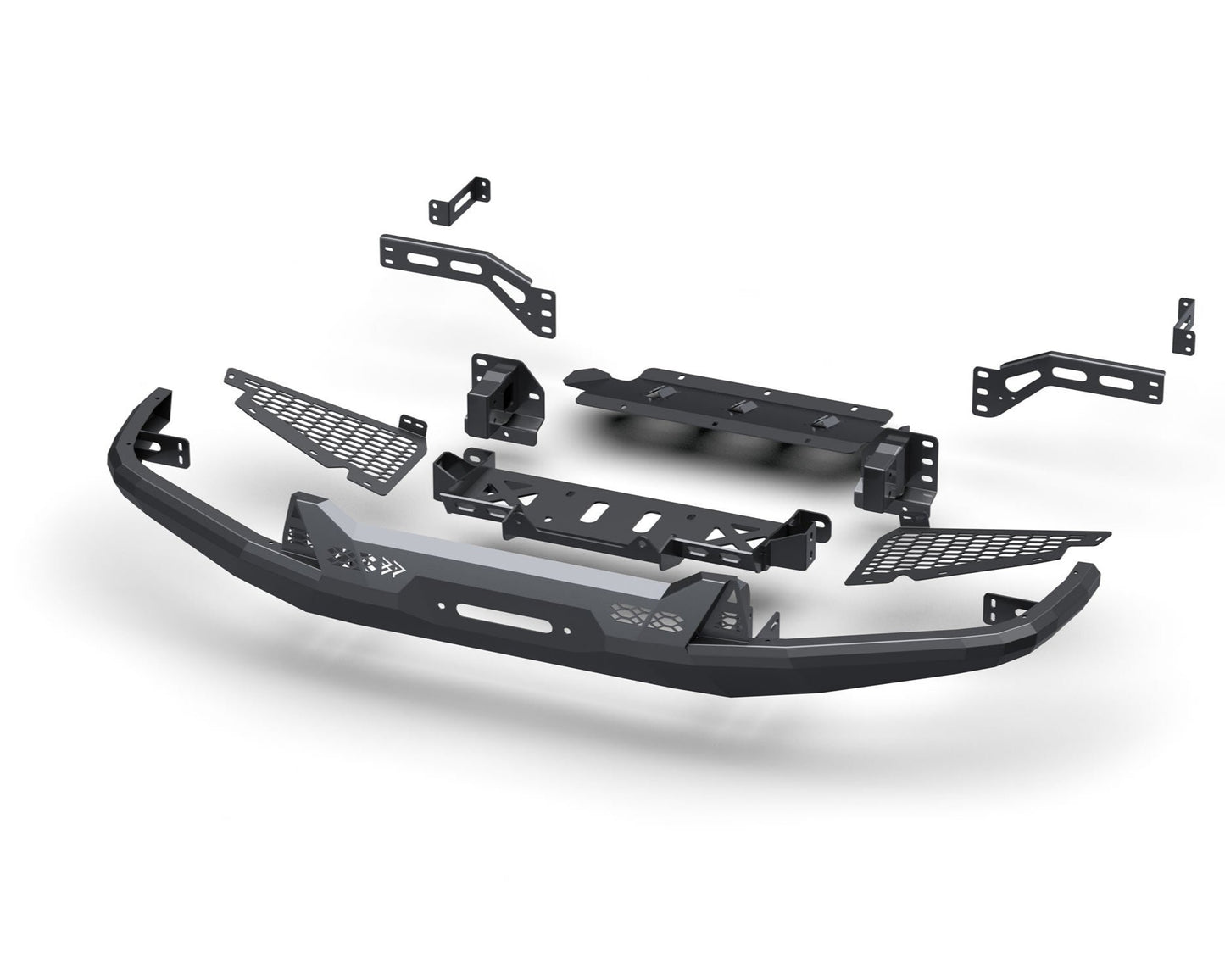 Accessories Auto Body Systems Steel Front Bumper Bull Bar For Lexus 2007-2011 LX570 SERIES