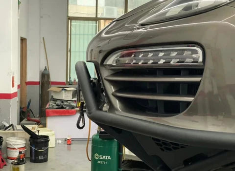 Porsche Cayenne 958.1 Half Height Tubular Offroad Front bumper