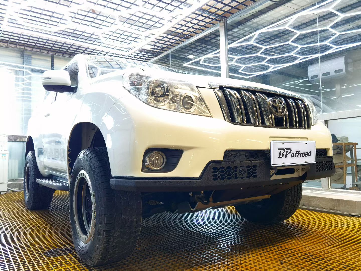 2010-2013 LC150 J150 front bumper B side
