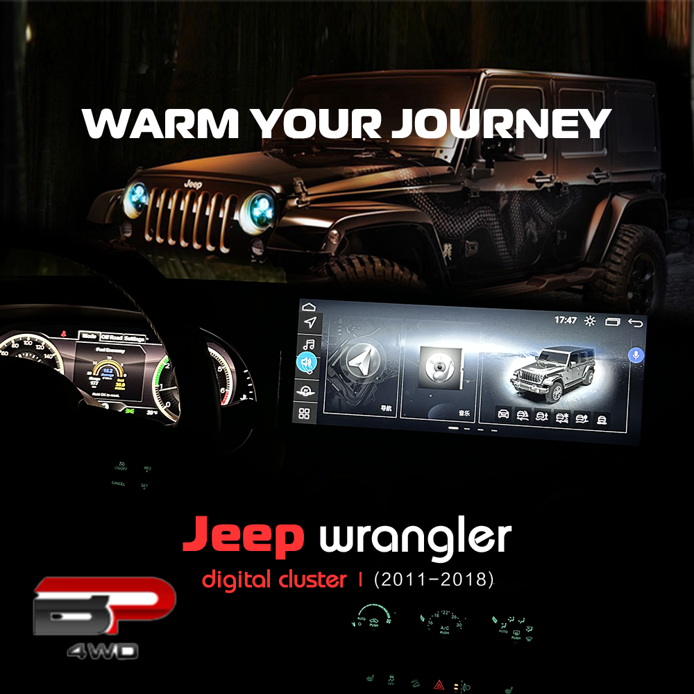 Instrument Panel and Car Stereo screen touch For Jeep Wrangler JK 2011-2018