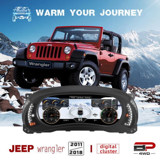 Speedometer Instrument Cluster Replacement for Jeep Wrangler Jk 2007-2017