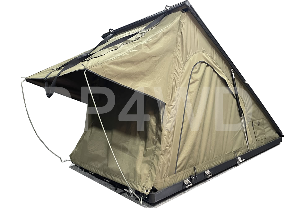 Carbon fiber roof tent side