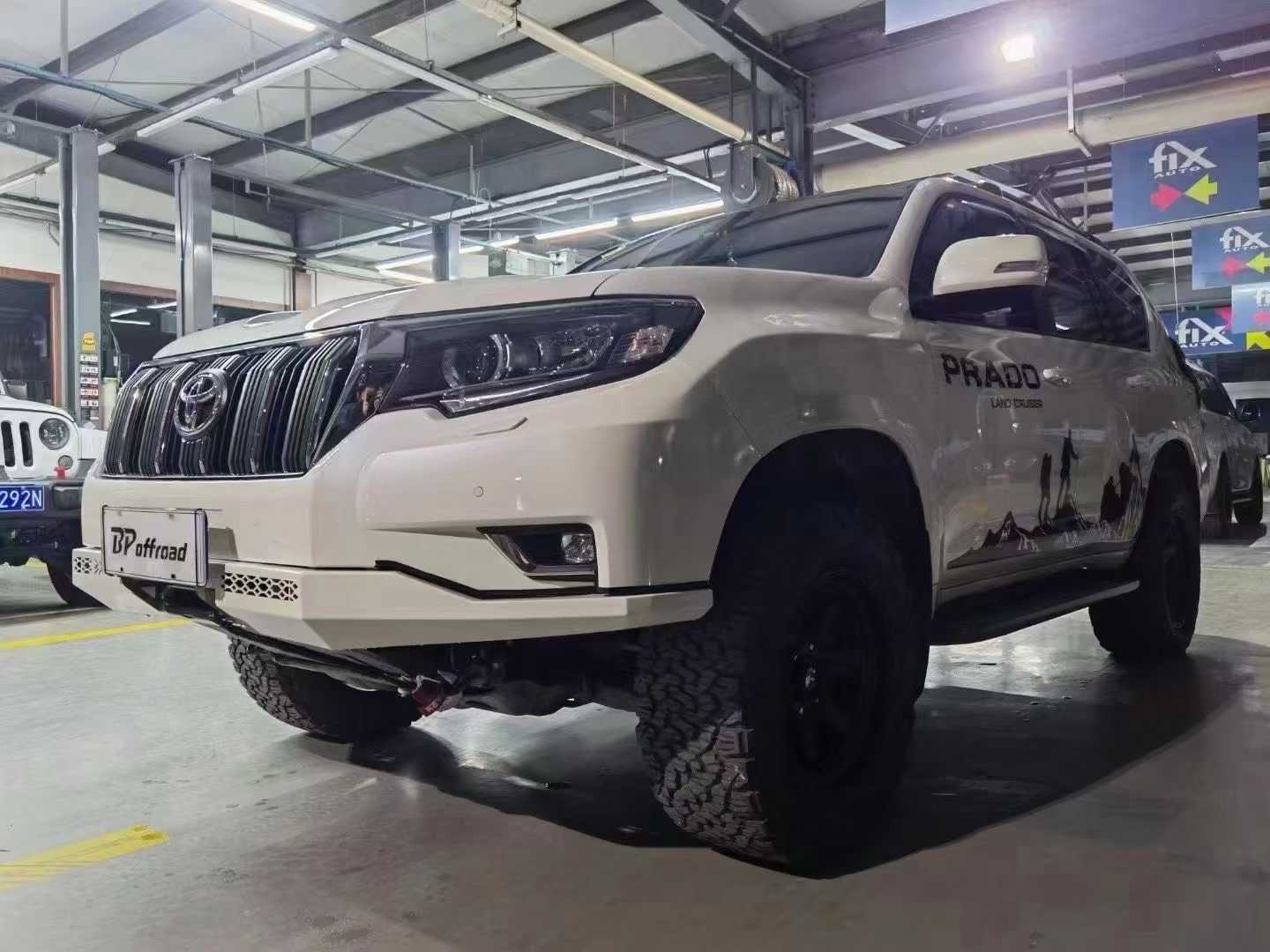 LC150 front invisible bumper