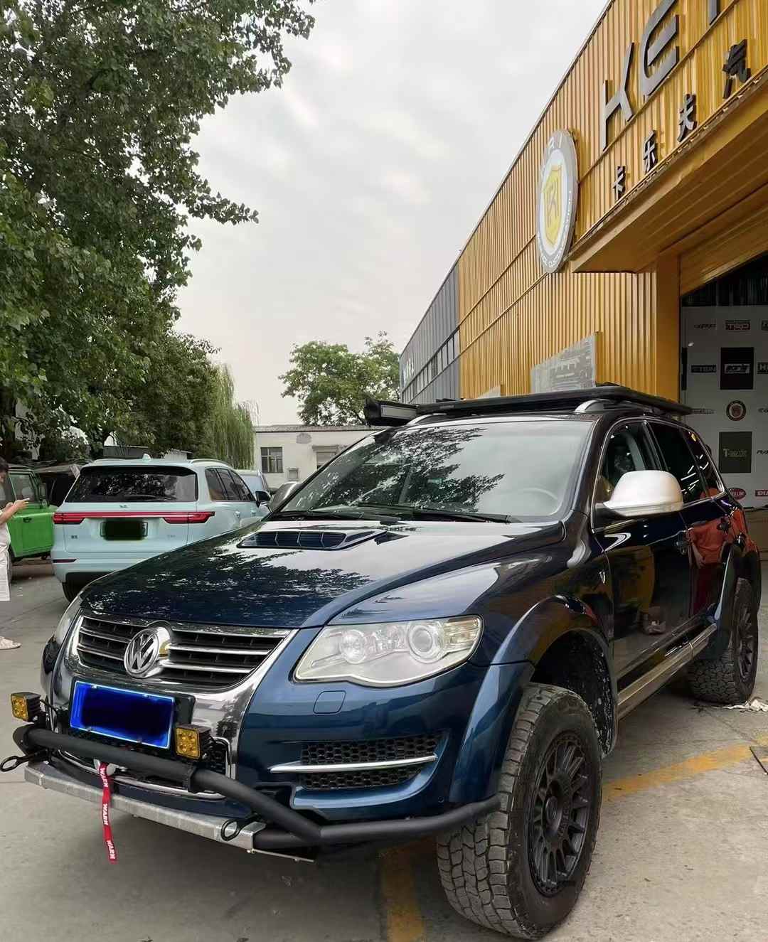 Touareg T1.5 front bumper 2009