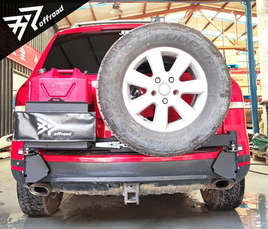 Car External Parts Off-road Vehicle Spare Tire Rack Oil Bucket Rack For Volkswagen Touareg 2006