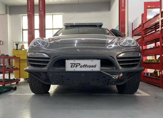 Porsche Cayenne 958.1 Half Height Tubular Offroad Front bumper