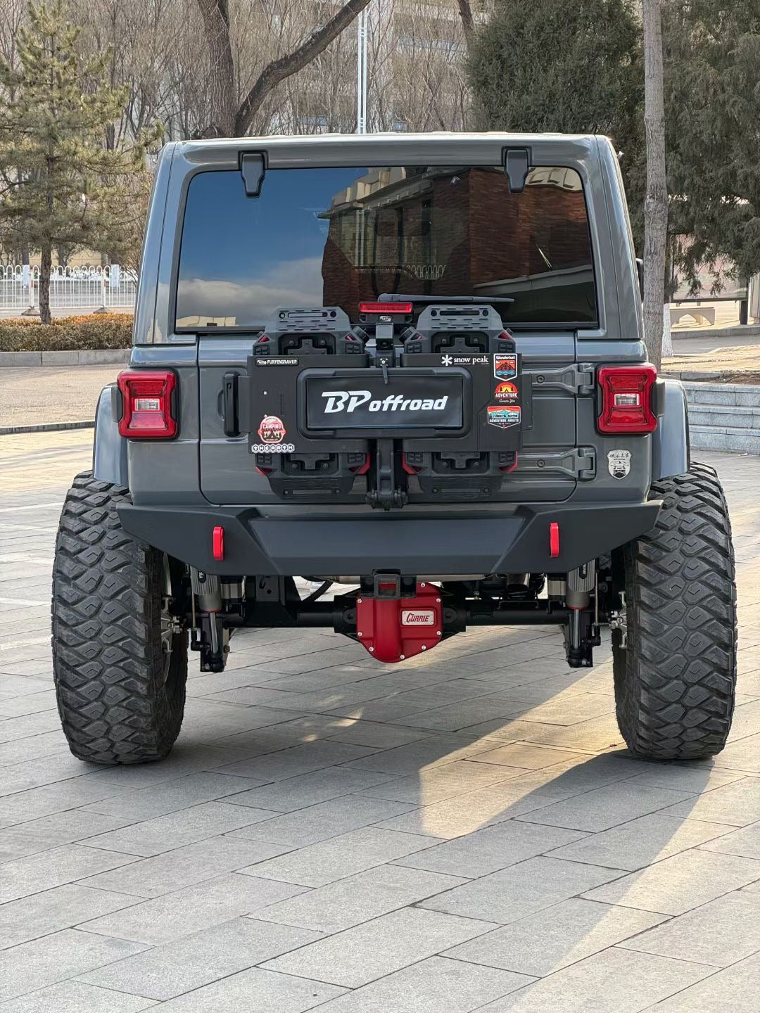 Jeep Wrangler JL rear bumper