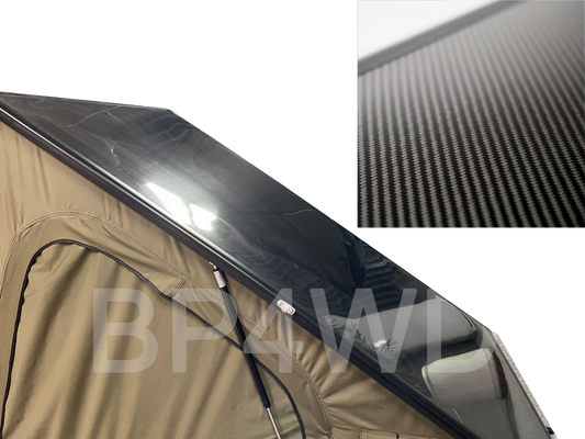 Carbon fiber roof tent