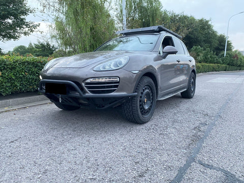 Porsche Cayenne 958.1 Half Height Tubular Offroad Front bumper