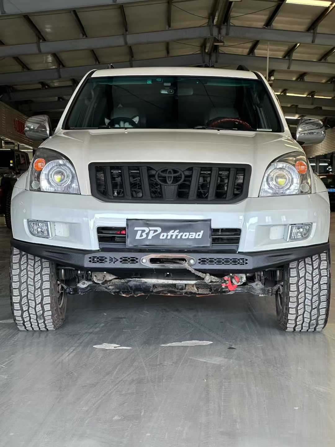 LC120 front bumper