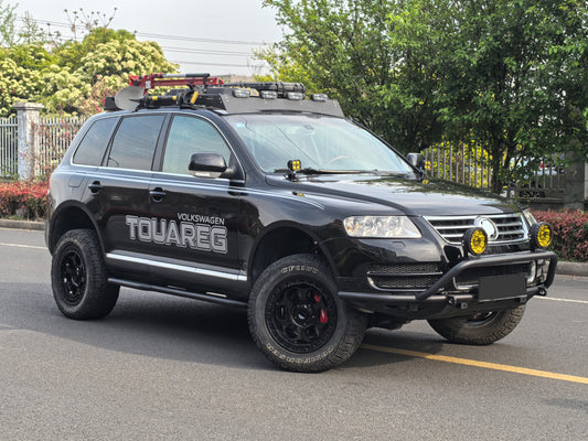 Touareg T1 2006 front bumper with bull bar