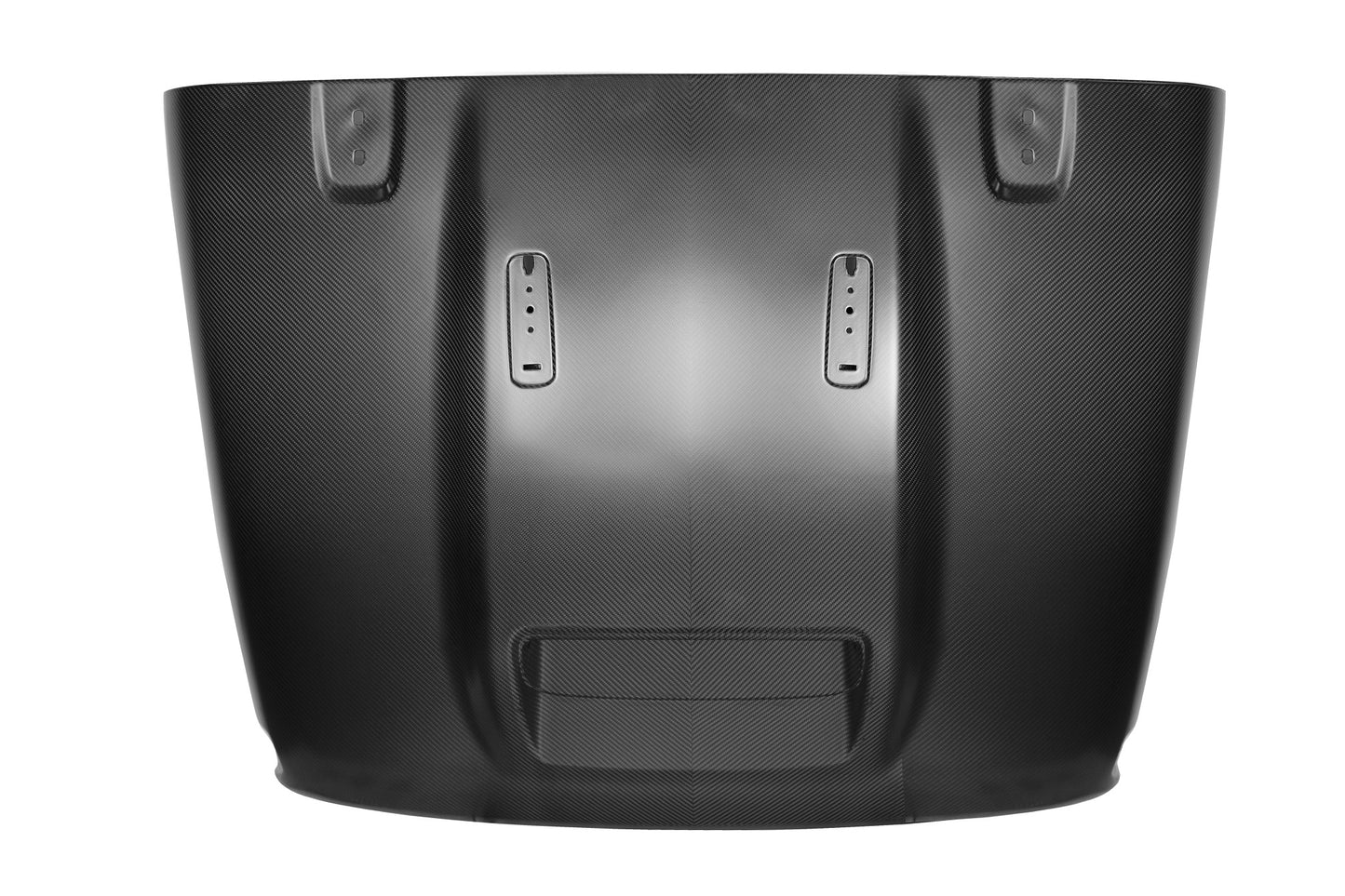 Dry Carbon Fiber Hood with Functional Air Vents for Jeep Wrangler JL2.0T/JT3.6L/392
