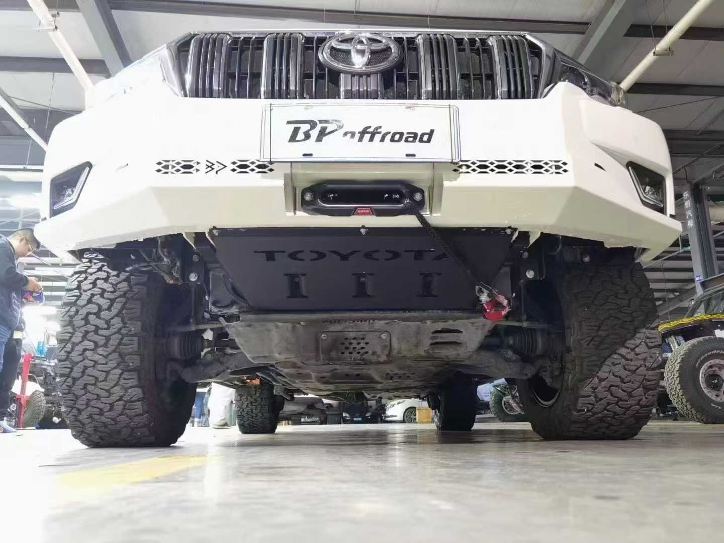 LC150 front invisible bumper