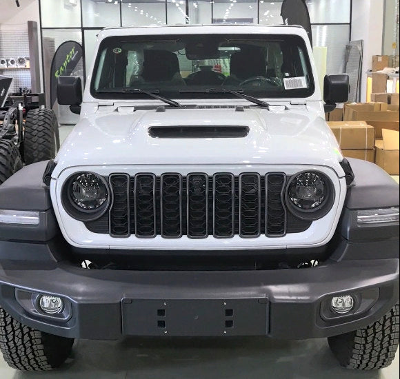 Dry Carbon Fiber Hood with Functional Air Vents for Jeep Wrangler JL2.0T/JT3.6L/392