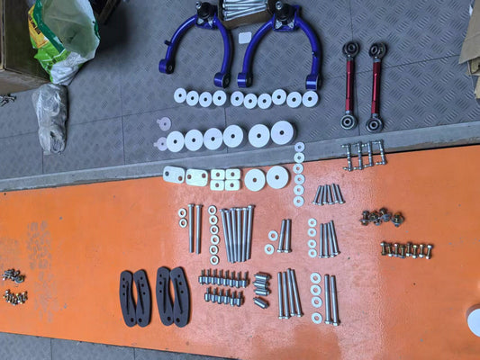 3 Inch Air Suspension Lift Kit for Cayenne 955/957 Touareg Gen 1 With Engine & Transmission Drop, Reinforced Control Arms