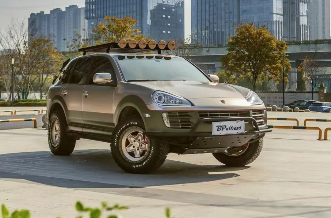 Porsche Cayenne 957 Full/Half Height Tubular Offroad front bumper