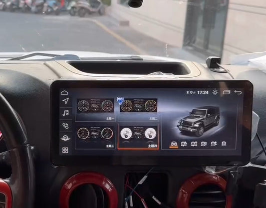 Car Stereo screen touch for Jeep Wrangler JK 2011-2018 auto media LCD upgrade parts Car Radio with Backup Camera