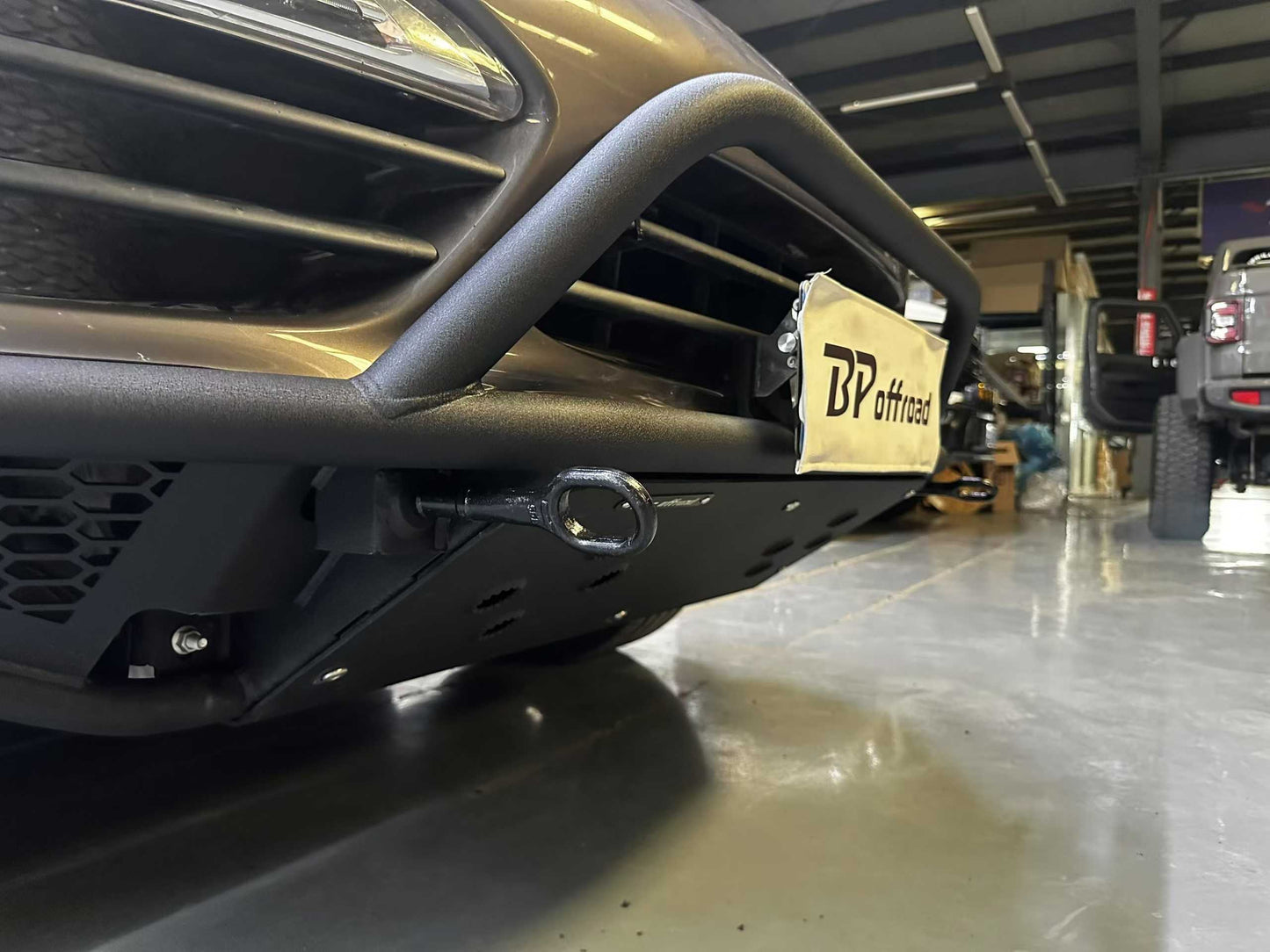 Porsche Cayenne 958.1 Half Height Tubular Offroad Front bumper