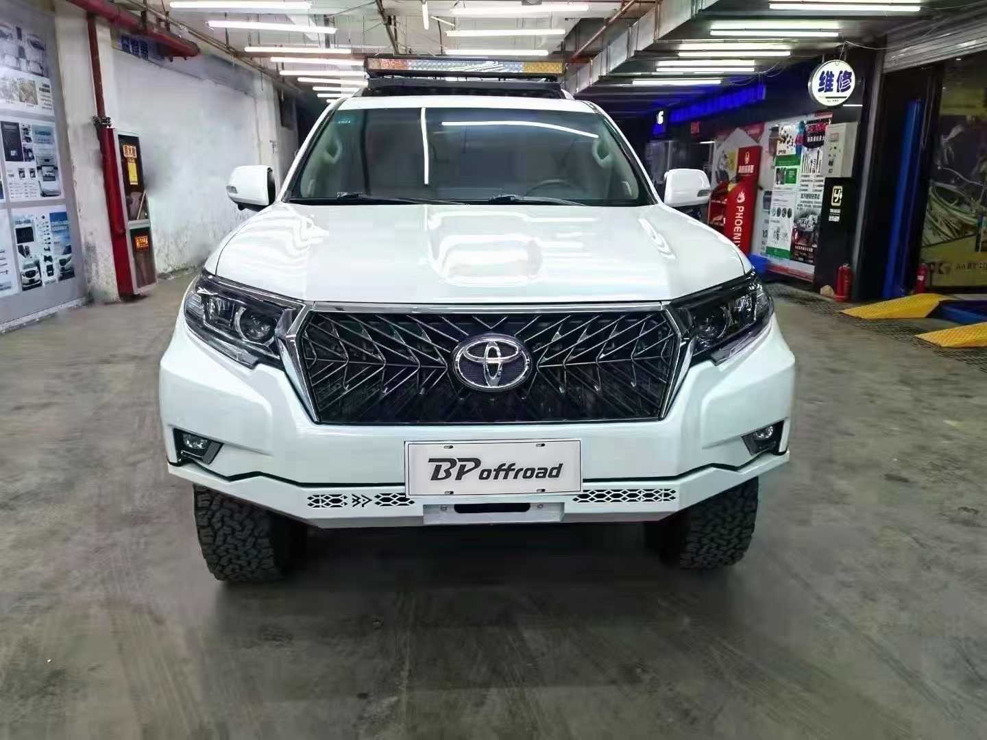 Car Bumper Origin Front Product Place Model Position Front Bumper For Toyota Prado LC150 2018+