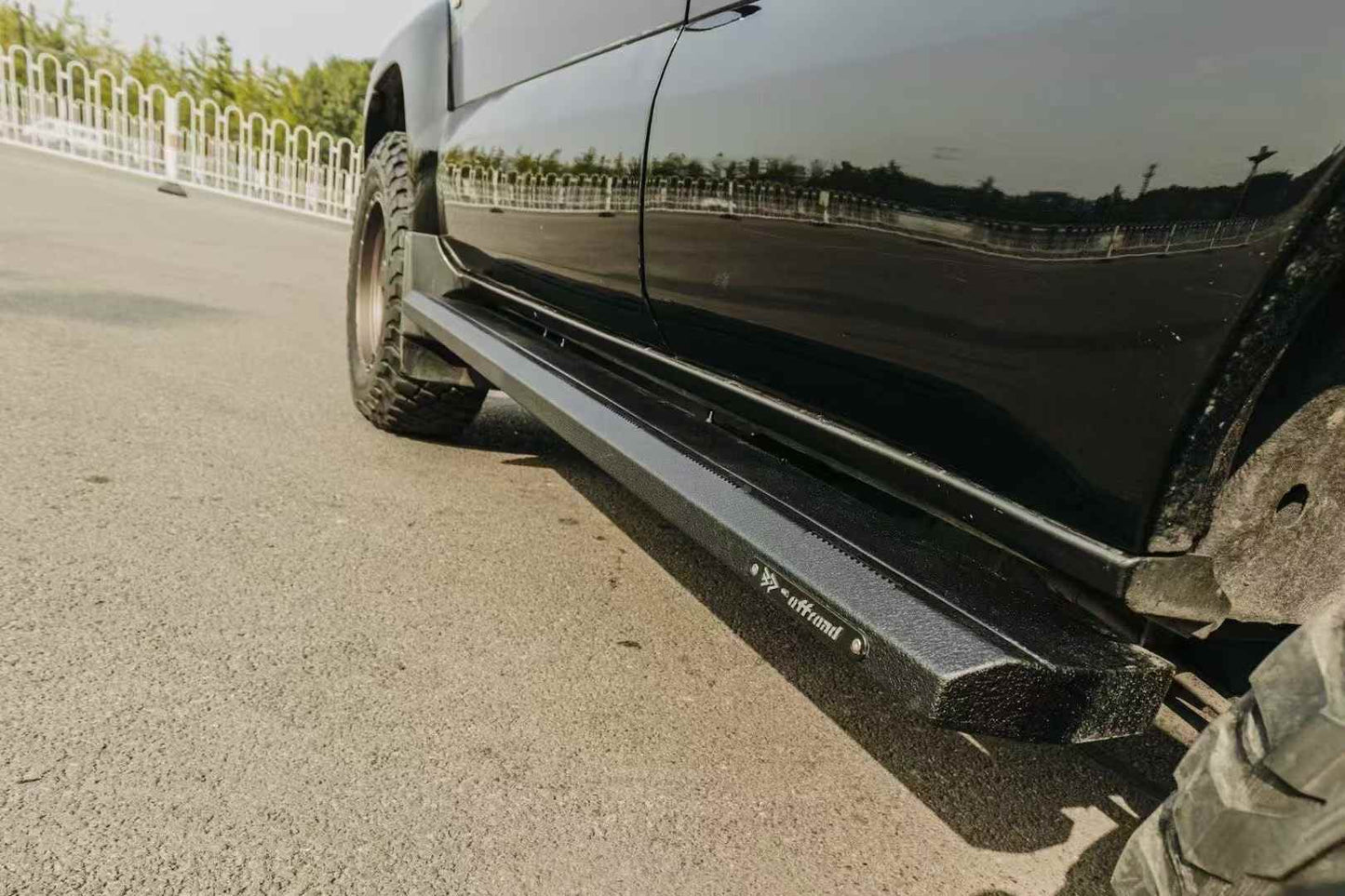 Carbon Steel Side Steps For Toyota LC120