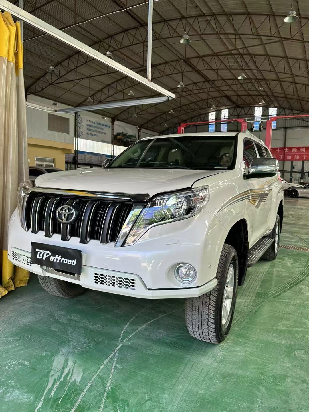 2014-2017 J150 Invisible front bumper-B white