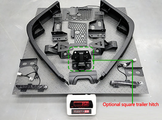 Rear Bumper For Toyota Land Cruiser LC150 2010+