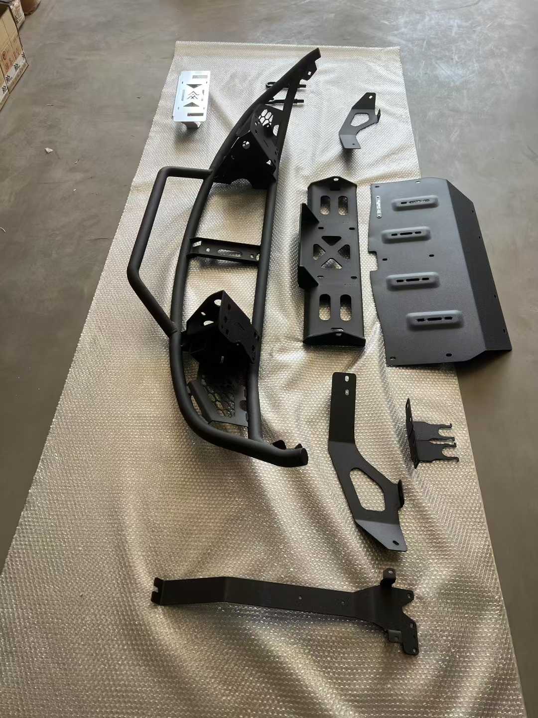 Porsche Cayenne 958.1 Half Height Tubular Offroad Front bumper