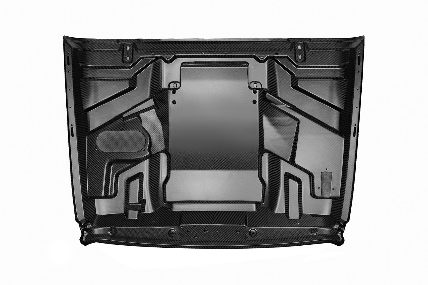 Dry Carbon Fiber Hood with Functional Air Vents for Jeep Wrangler JL2.0T/JT3.6L/392