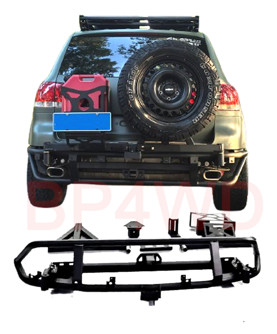 Rear Bumper for Touareg with Tire Carrier & Jerry Can Holder