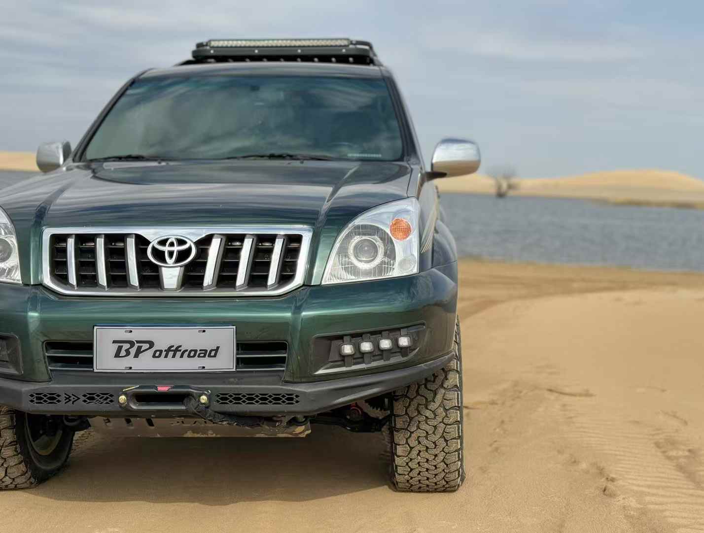 for LC120 front invisible bumper