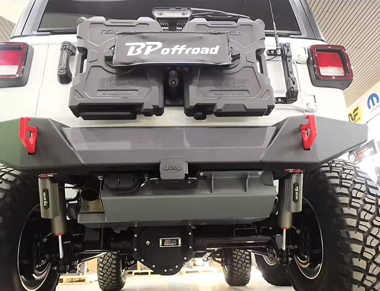 for Jeep Wrangler JL Rear Bumper