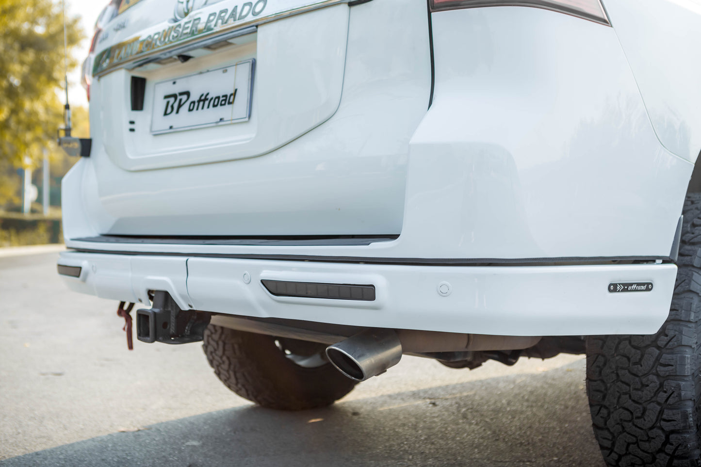 Rear Bumper For Toyota Land Cruiser LC150 2010+