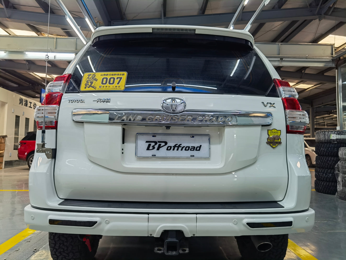 Rear Bumper For Toyota Land Cruiser LC150 2010+
