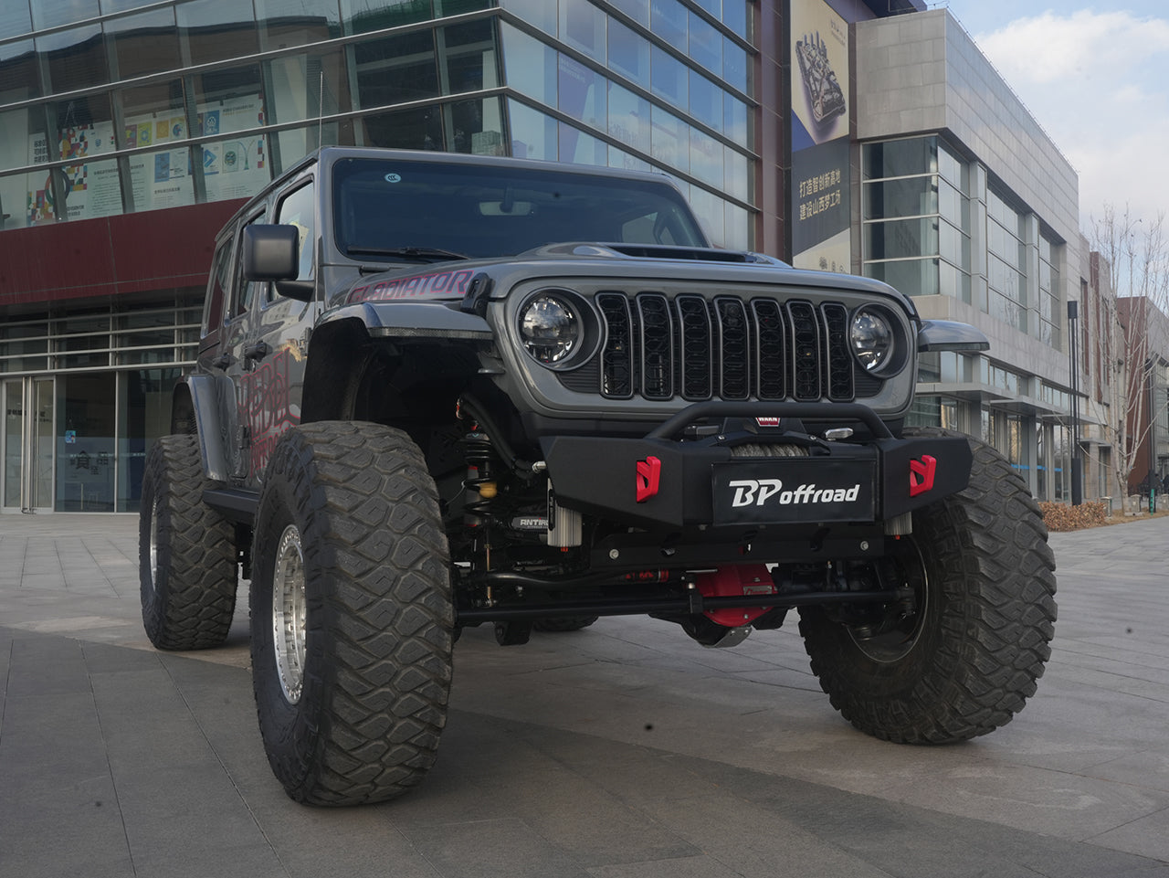 Dry Carbon Fiber Hood with Functional Air Vents for Jeep Wrangler JL2.0T/JT3.6L/392