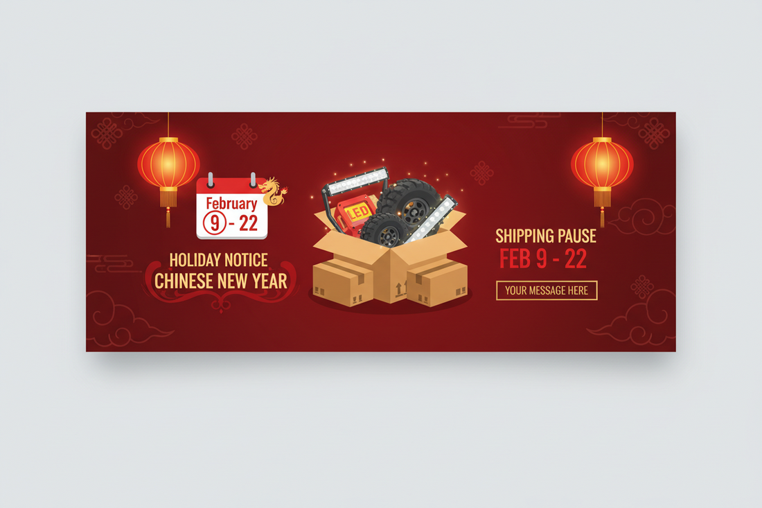 Shipping arrangements during the Chinese New Year holiday