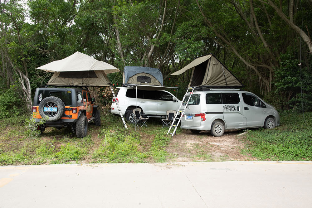 Ultra-Lightweight Carbon Fiber Rooftop Tent