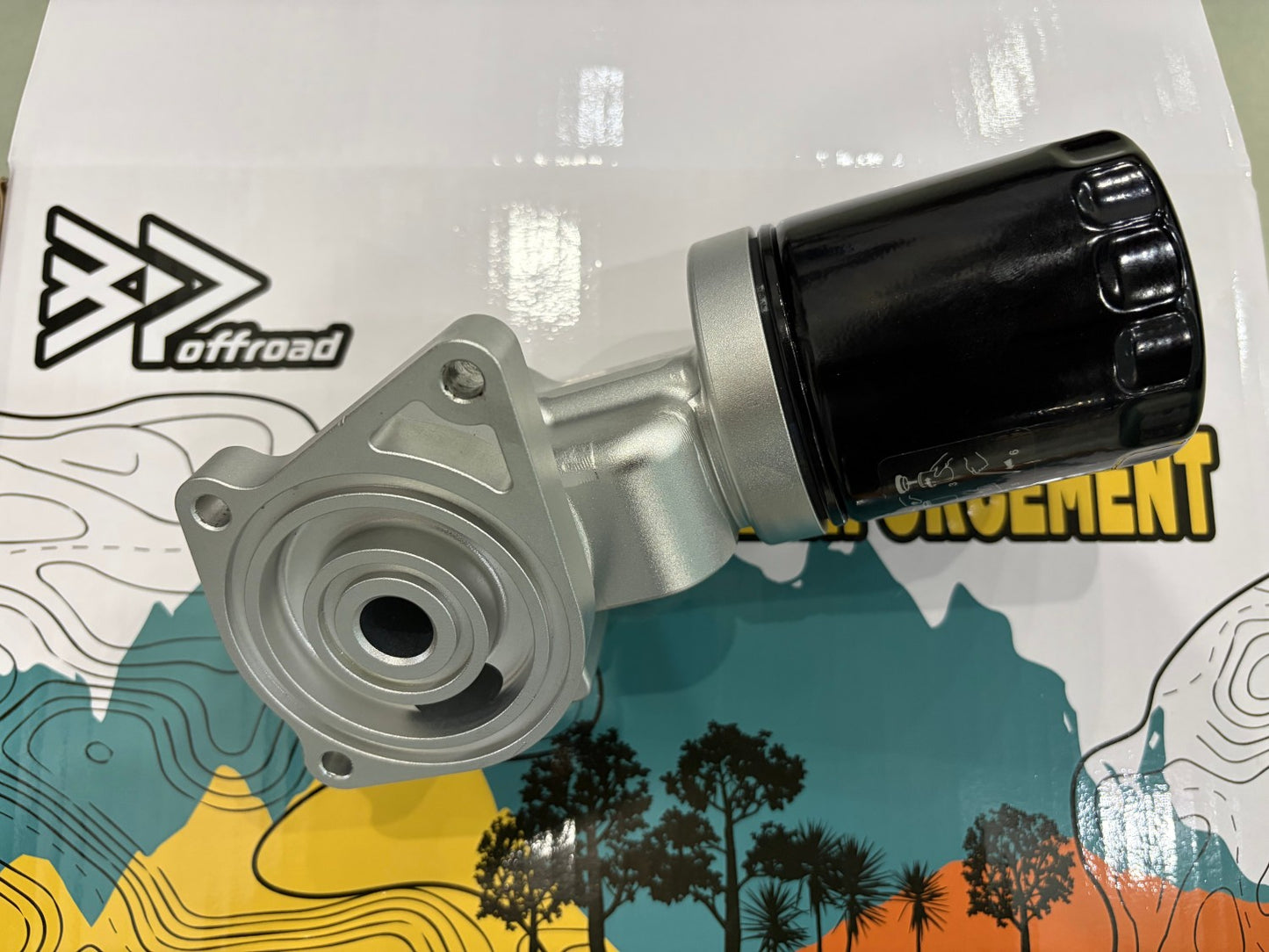 HEMI Oil Filter Adapter for Jeep Wrangler HEMI Swaps