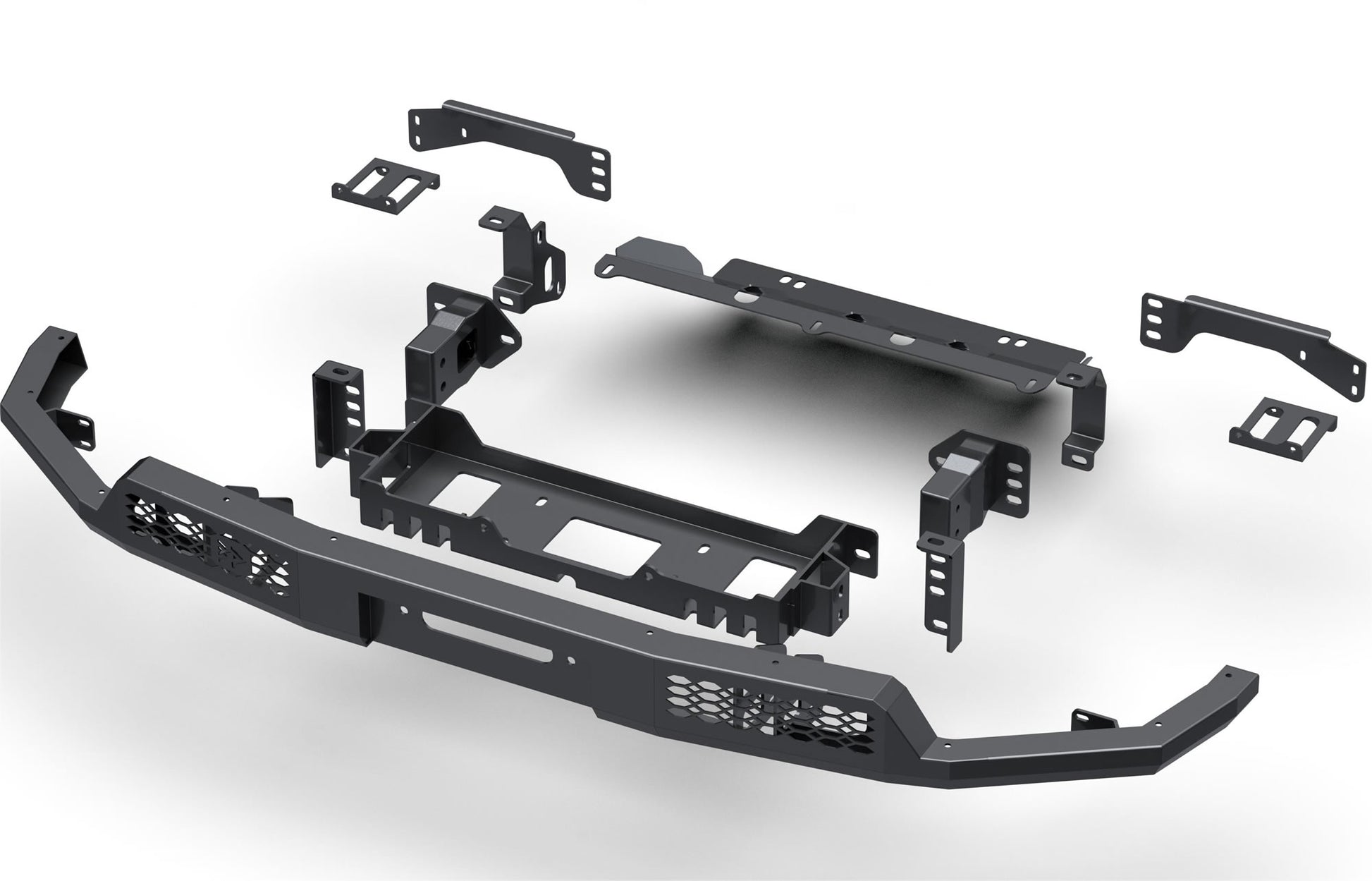 2010-2017 LC150 J150 Invisible front bumper-B