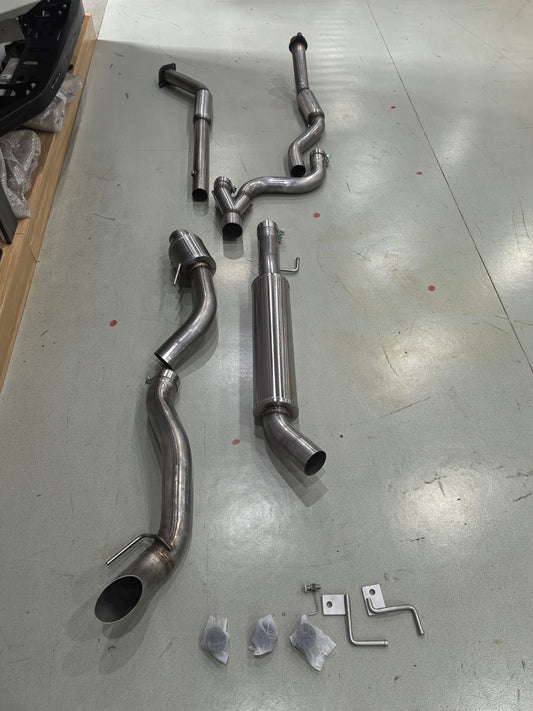 for Jeep Wrangler JK/JL/JT swap HEMI 5.7/6.2/6.4 Complete exhaust system