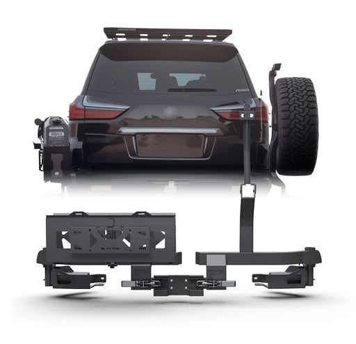 LX570  Tire rack