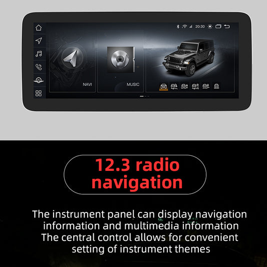 Car Stereo screen touch for Jeep Wrangler JK 2011-2018 auto media LCD upgrade parts Car Radio with Backup Camera