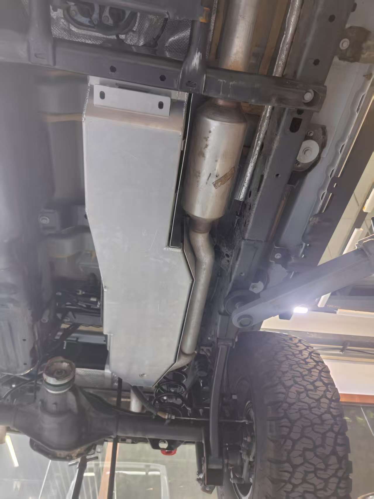 for Jeep Wrangler JL 2.0T / 3.6L Aluminum Auxiliary Fuel Tank