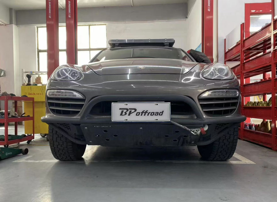 Porsche Cayenne 958 Half Height Tubular Offroad Front bumper