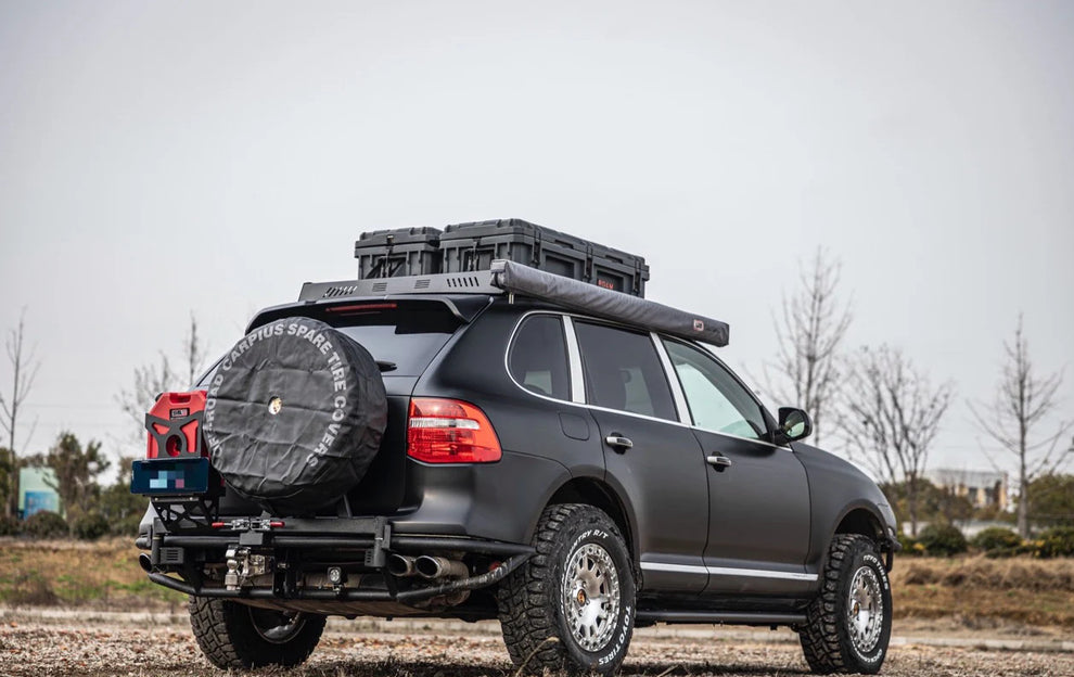 Rear Bumper for Cayenne 955/957 with Tire Carrier & Jerry Can Holder ...