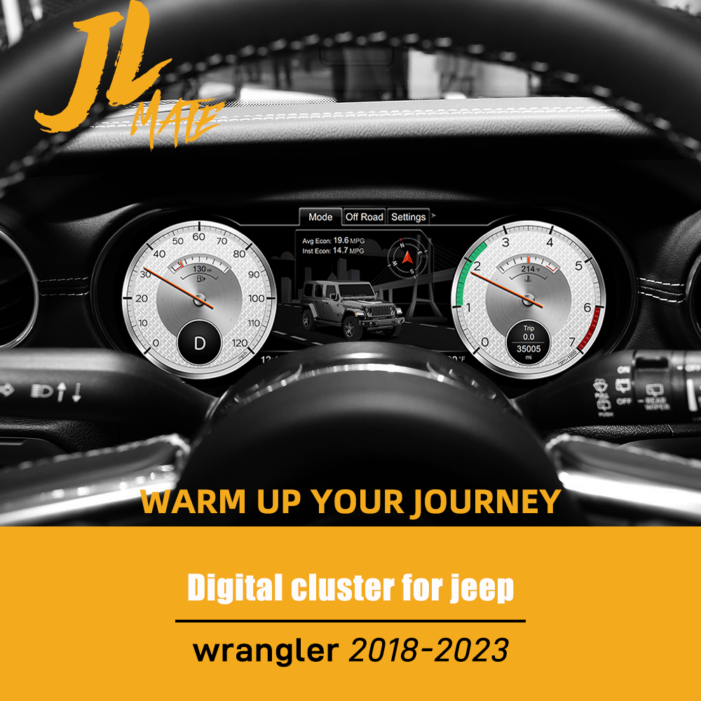 2018-2023 Jeep Wrangler JL/JT LCD Instrument Panel
