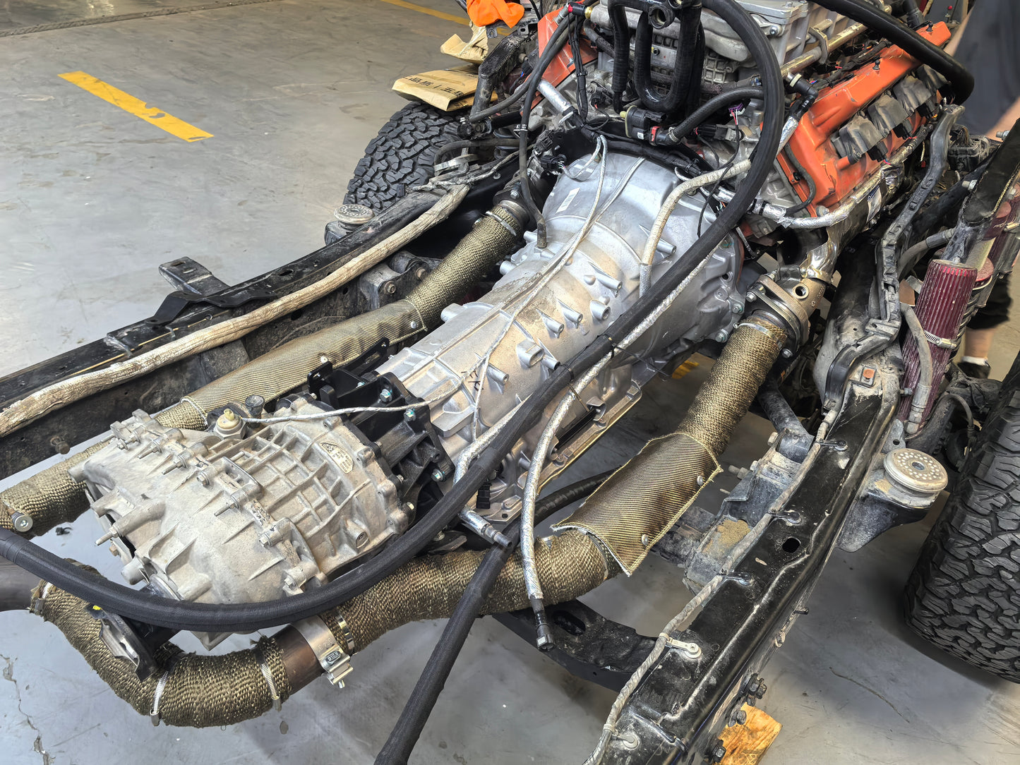 for Jeep Wrangler JK/JL/JT swap HEMI 5.7/6.2/6.4 Complete exhaust system